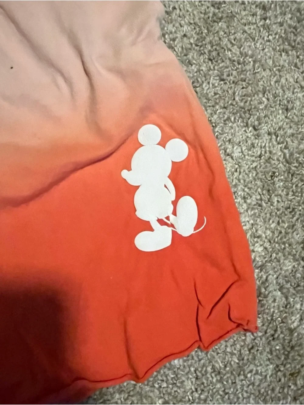 Ombre Disney parks Mickey Shorts